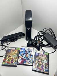 Xbox 360+камера и 3 диска