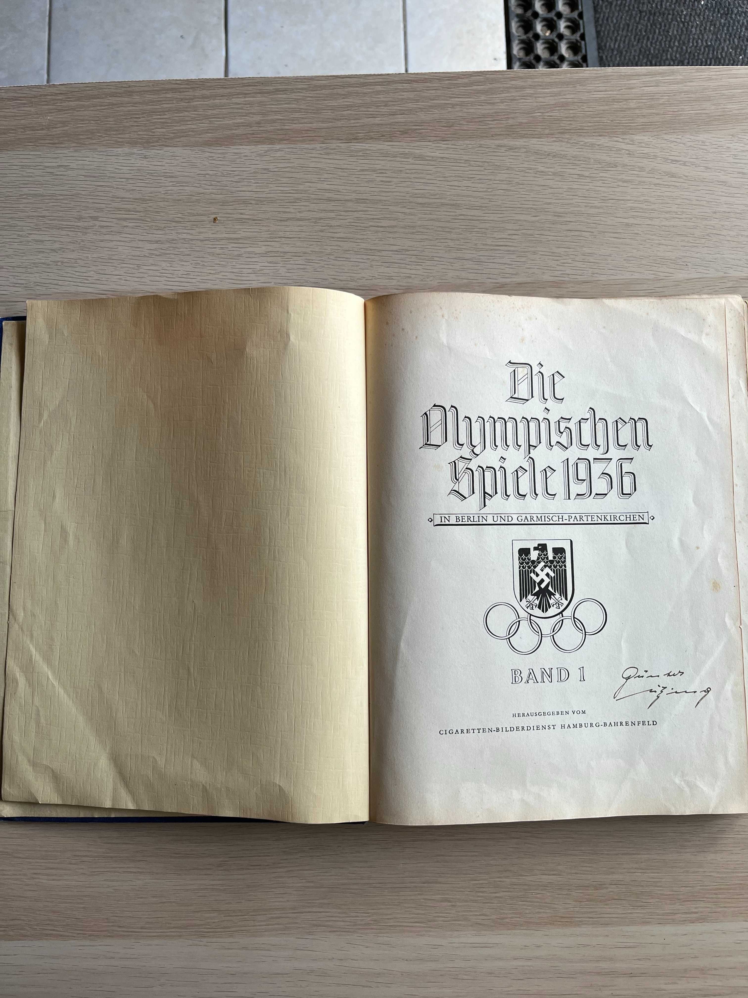Olympia 1936 ; band 1 ; Die Olympischen Spiele 1936; album historyczny