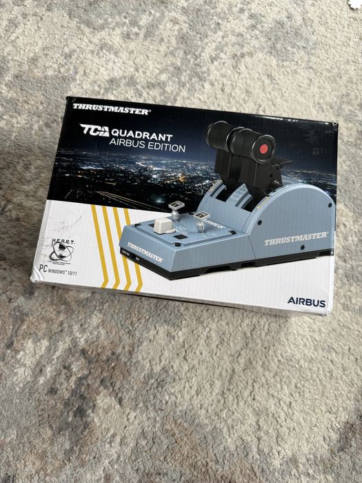 Важіль керування двигуном Thrustmaster TCA Quadrant Airbus Edition