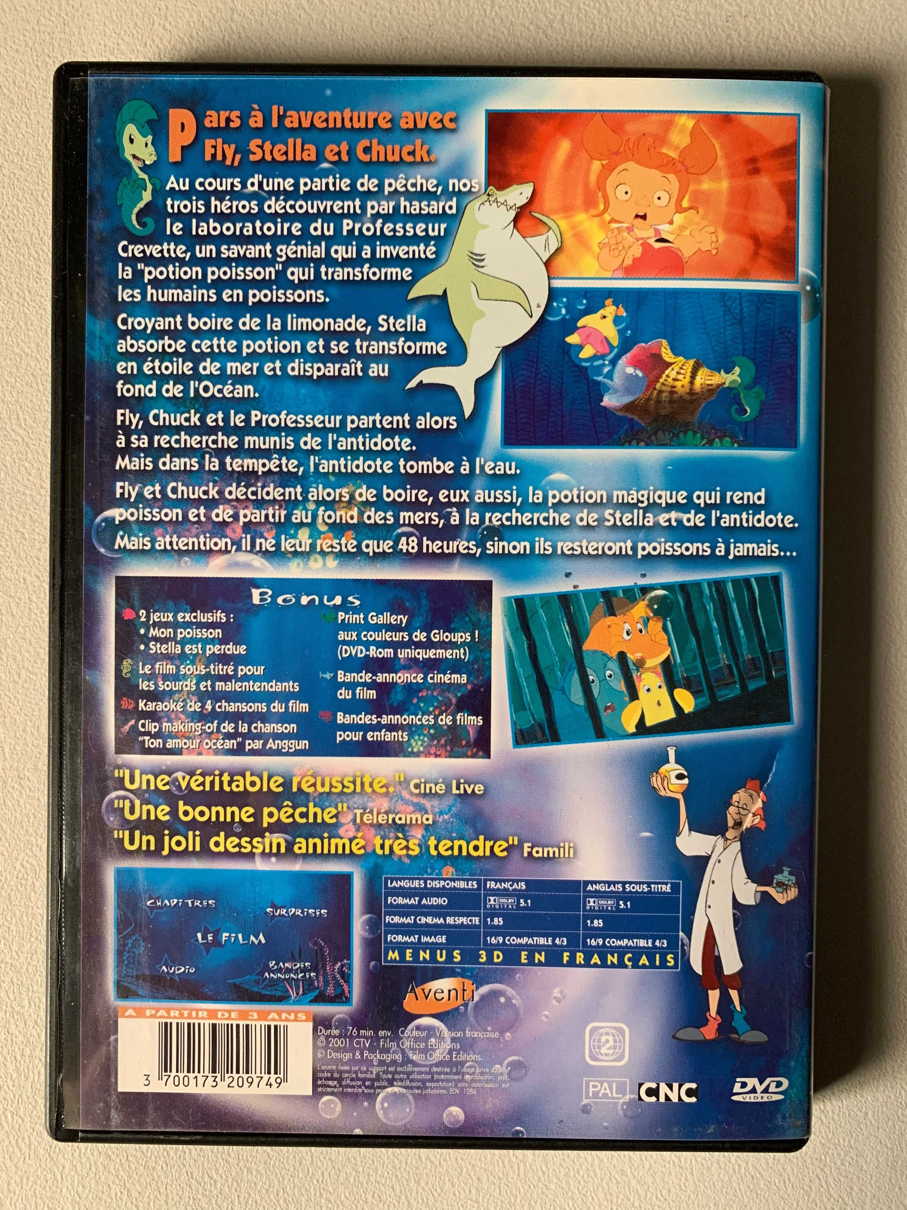 [DVD] Socorro, Sou um Peixe (versão francesa)