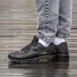 Мужские кроссовки Nike Air Max 90 Black Yellow. Размеры 40-45