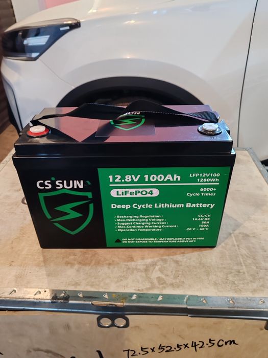 Акумулятор літієвий LifePO4 12*100, 12*200,24*200,