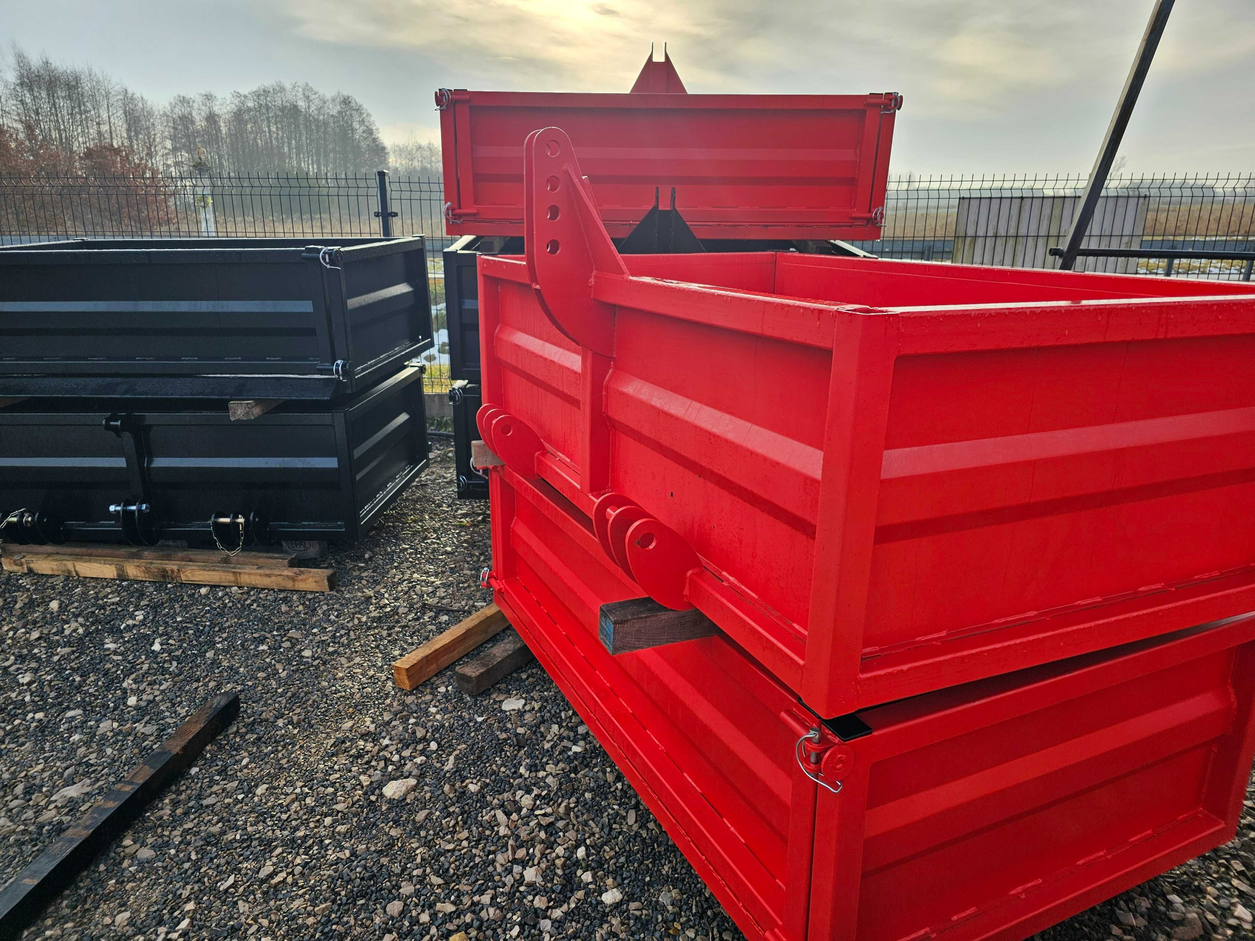 Skrzynia transportowa ładunkowa do tuza do ciągnika 1.65m 1.85m 2.10 m