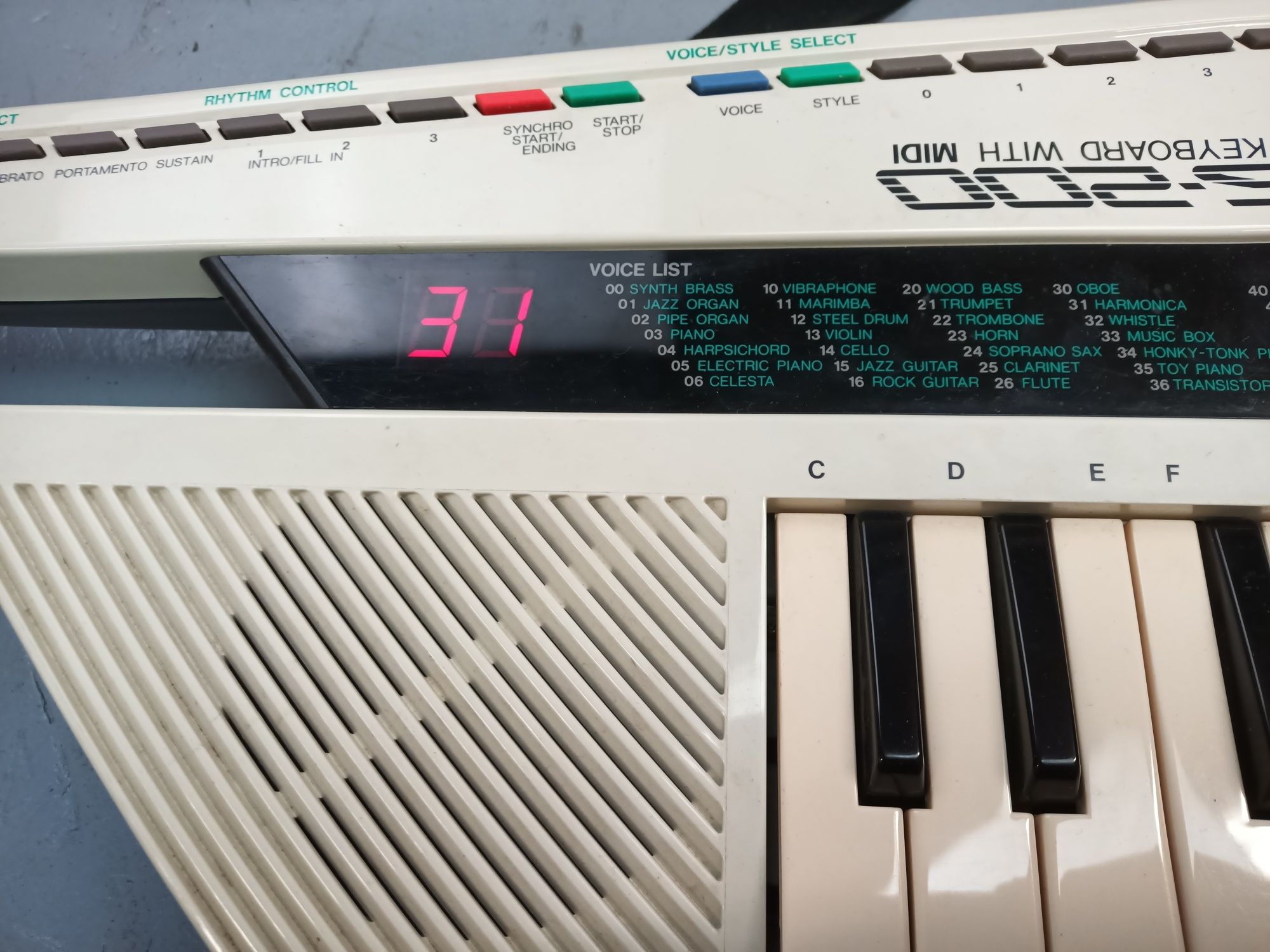 Yamaha SHS 200 keyboard sprawny