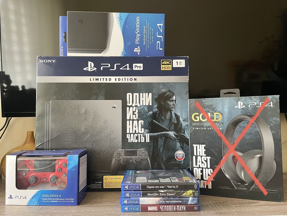 PS4 Pro Limited Edition:The Last Of Us Part 2
