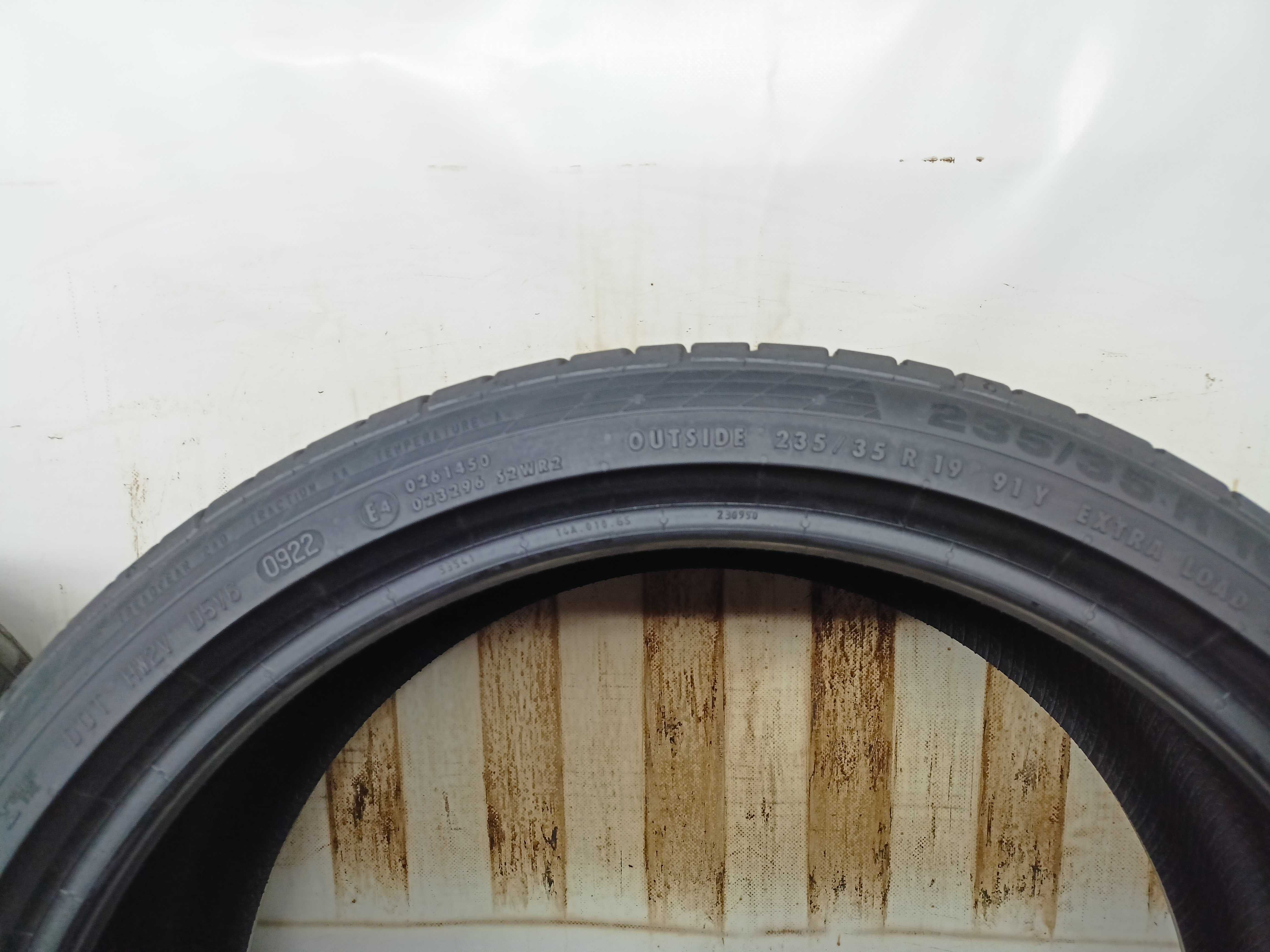 Continental ContiSportContact 5P 235/35/19 22r. 91Y 2x6,4mm (4056)