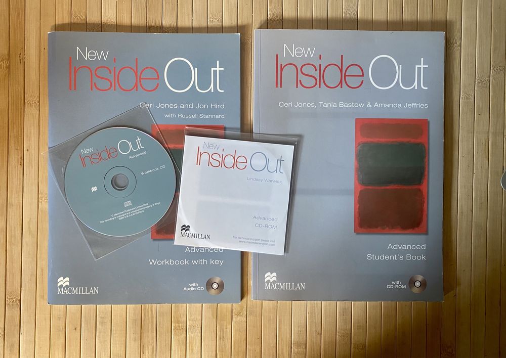 Inside Out Advanced (C1), zestaw z CD jak nowy