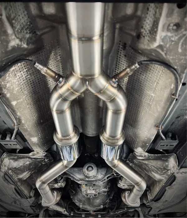 -= Spawanie wydechów TIG Klasowa budowa uklad - tłumiki -stal kwas -=