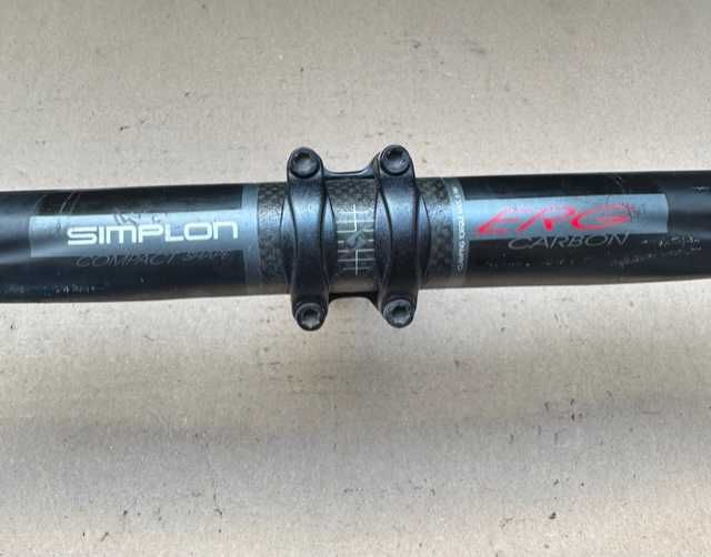 Kierownica szosowa Simplon ERG Carbon 420mm + mostek