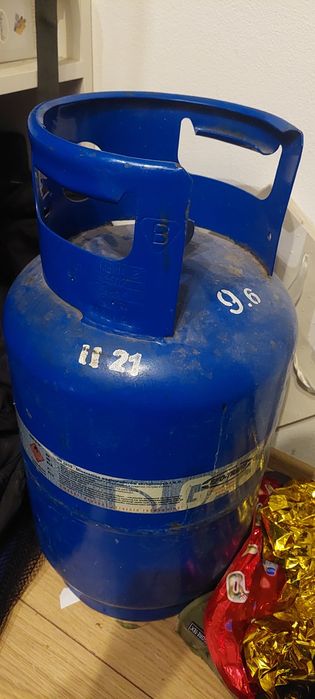 Butla gazowa 11kg z kołnierzem pełna