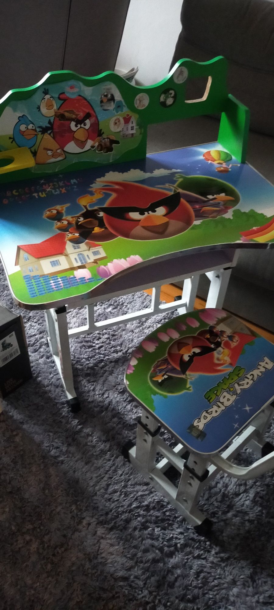 Biurko z krzesełkiem Angry Birds