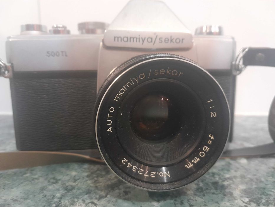 Aparat analogowy Mamiya 500TL