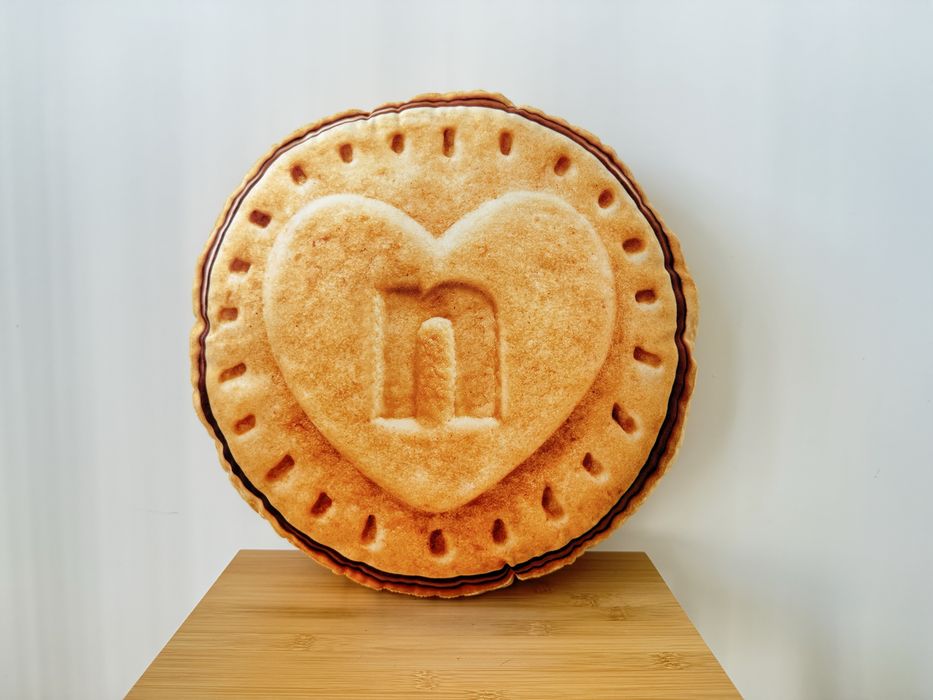 Nowa Poduszka Nutella Biscuits wykonana w Polsce