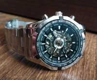 Механічний годинник наручний чоловічий металевий часы мужские механика