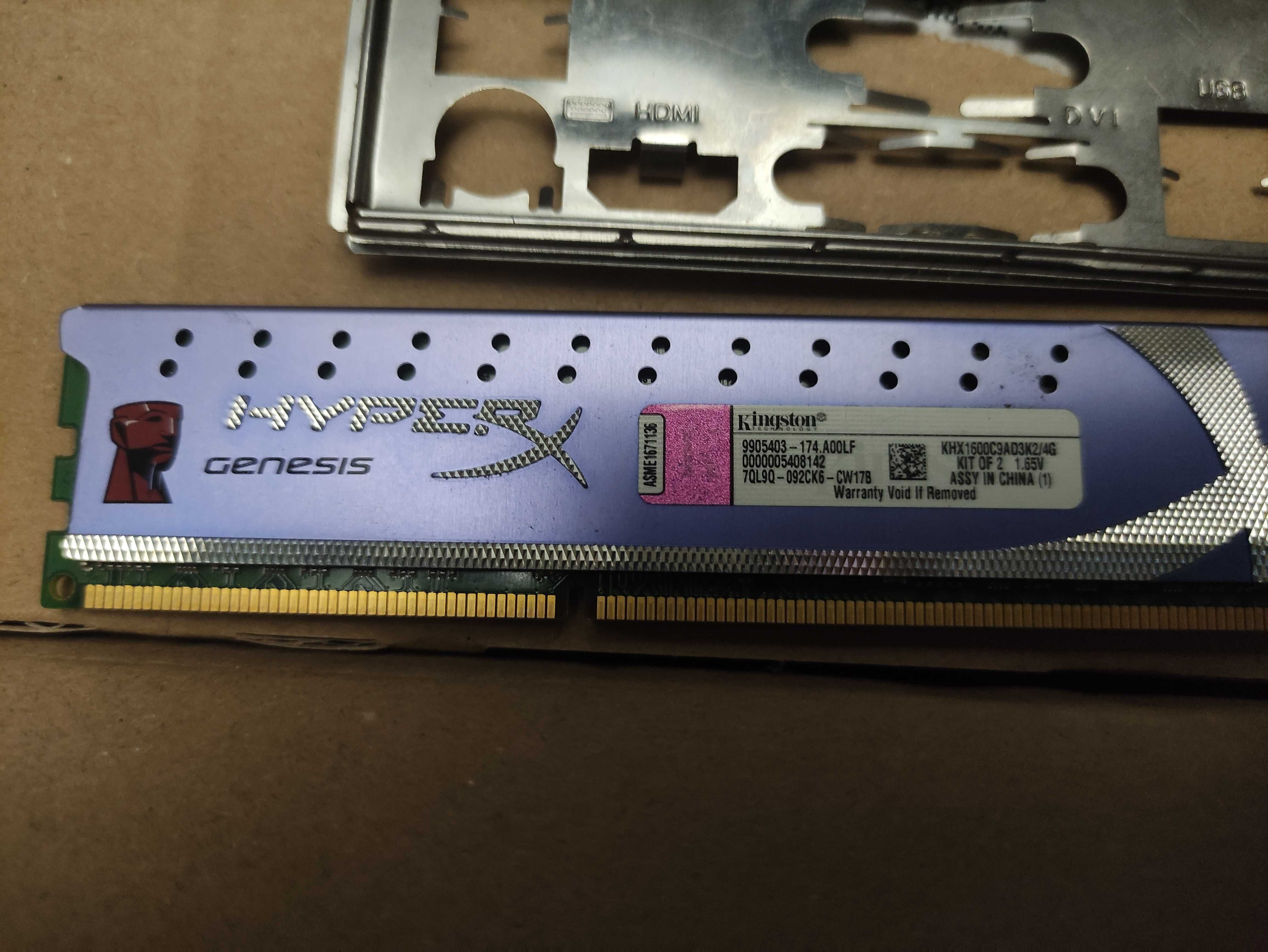 ASRock H87 Pro4 + Intel i5 4590 + 8 GB RAM / uszkodzone