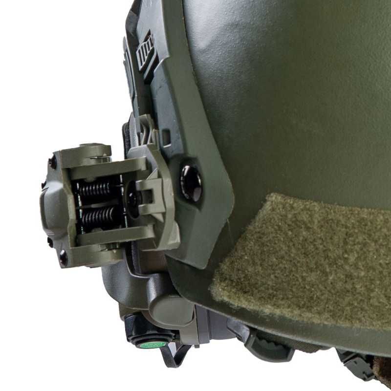 Оригінальні Шолом (каска) FAST з навушниками Earmor M32H з кріпленням.