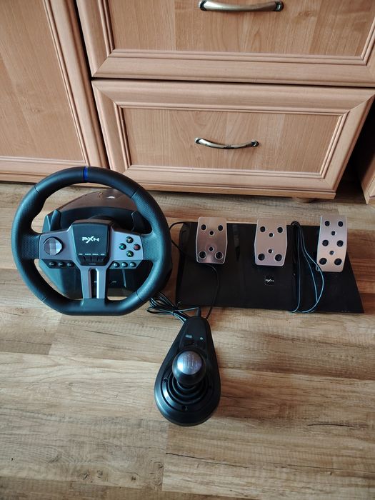 Kierownica Do Gier Pxn V9 Gen2 Pc Ps4 Xbox One Pedały Drążek Biegi