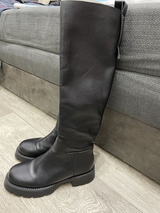Зимові шкіряні сапоги