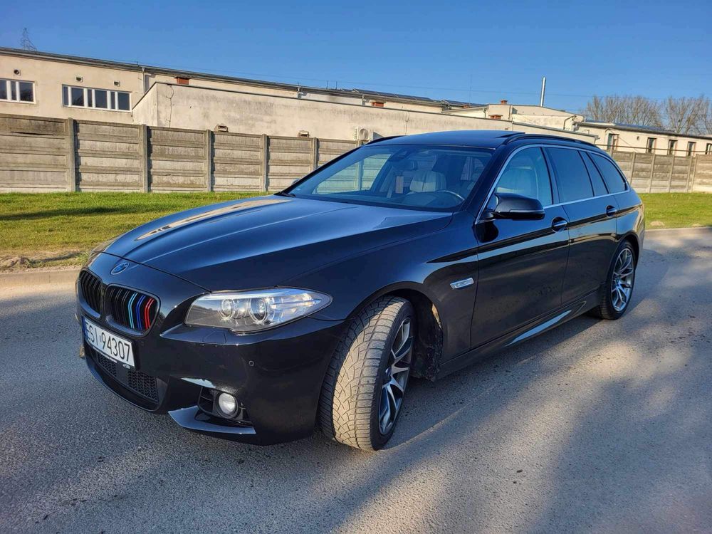 BMW F11 LCI Lift Luxury Line 3.0d 530xd Bogata opcja Radar Asystent