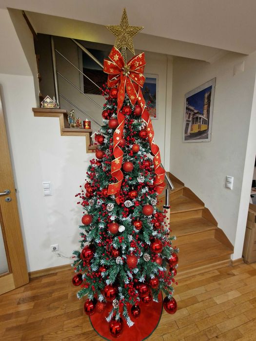 Árvore de natal decorada