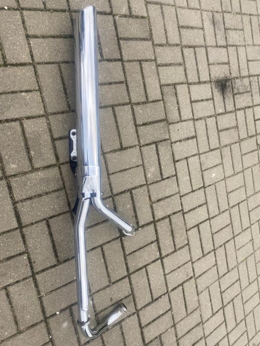 honda shadow 125 tłumik kolektor wydechowy