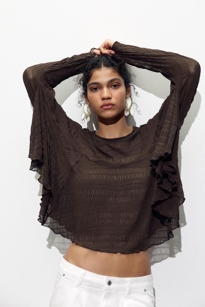 Кофточка Zara кофта топ накидка