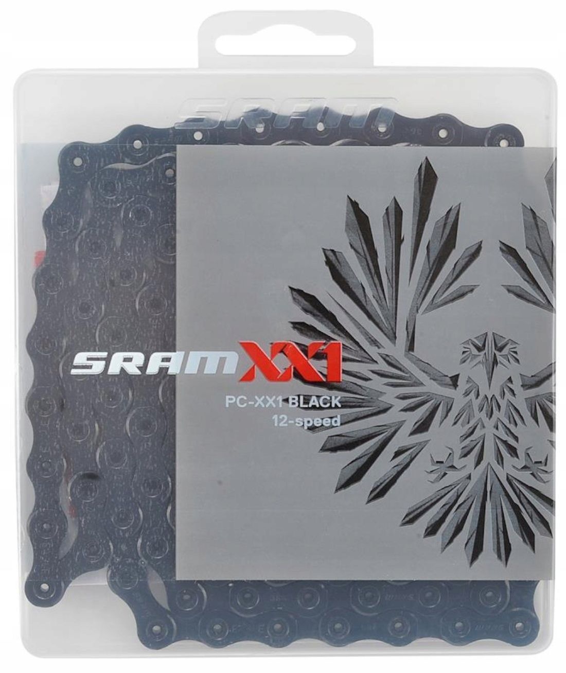 Łańcuch Sram Xx1 Eagle 12s 126l czarny + spinka Box