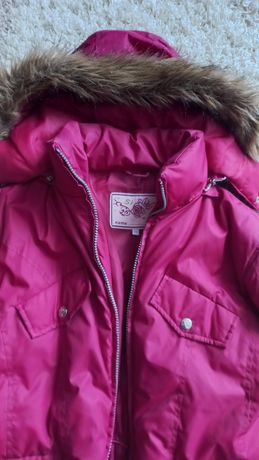 Зимова тепла куртка ріст 146 см