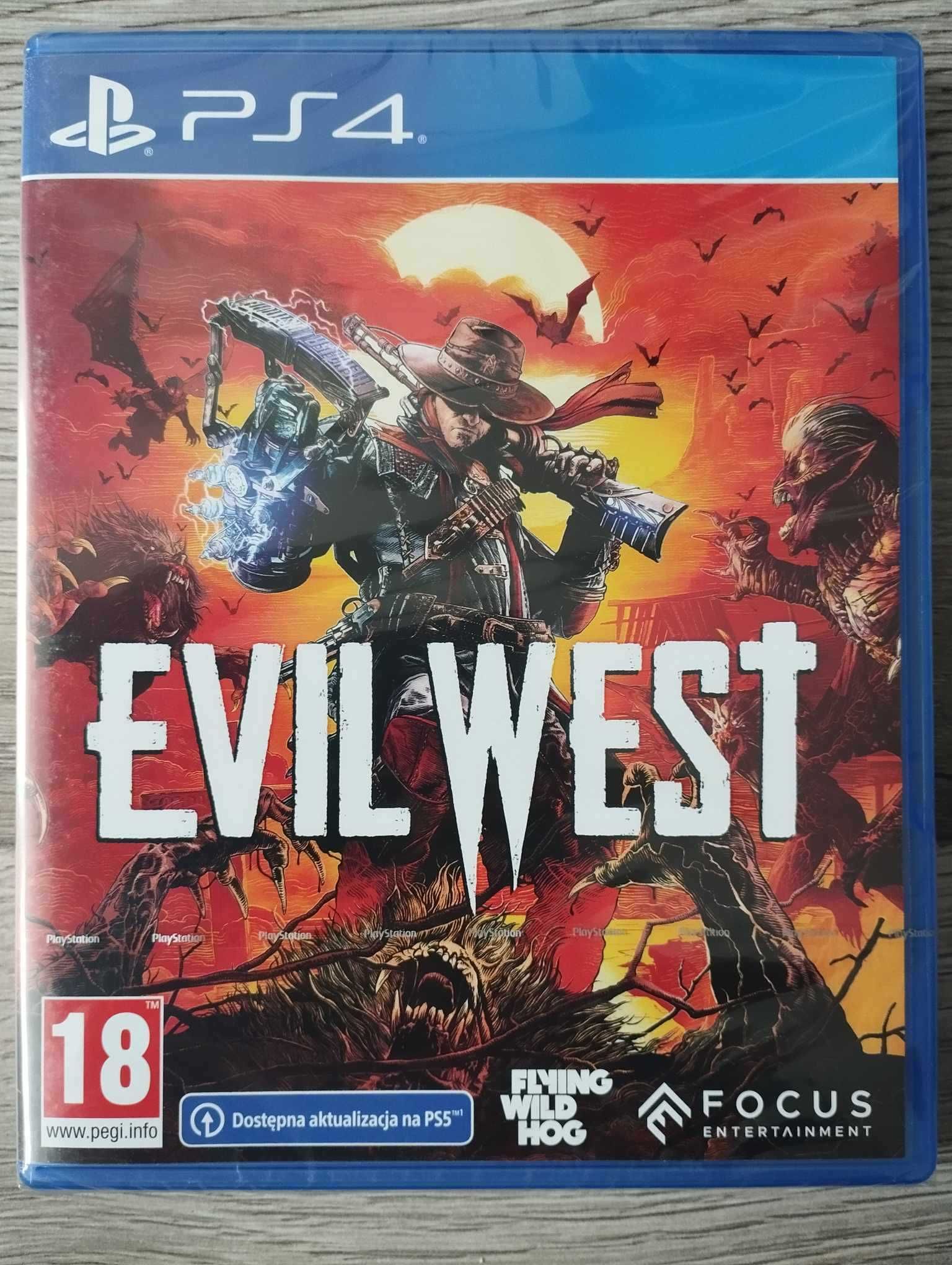 Nowa Gra Evil West PS4/PS5 Polska Wersja Playstation