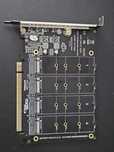 Karta PCIe 3.0/4.0 m.2 nvme  x4 dyski