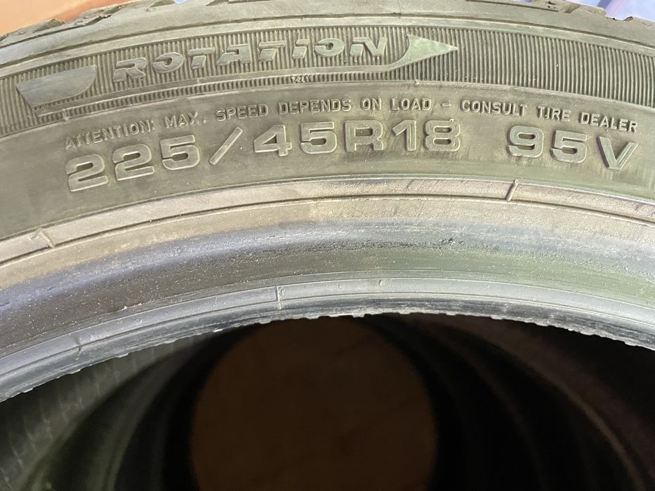 Jak nowe Fulda Kristall Kontrol HP2 225/45/18 DOT 1922