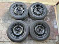 4 Kola 14 cali Toyota 5x100x54,1, Et 39 z  oponami Zima 185/65/14