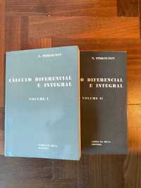 Cálculo Diferencial e Integral vol 1 e 2 Piskounov