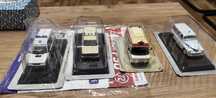 Zestaw Sanitarka 1:43 Nysa 522 Warszawa 223A Fiat 125P Polonez Cargo
