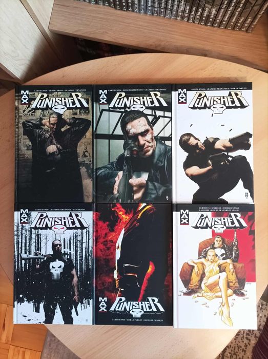 Punisher 16 tomów.