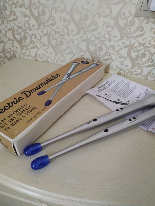Іграшковий музикальний набір, електронні барабанні палички DRUMSTICKS