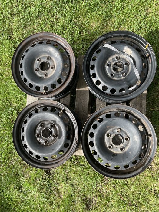 Felgi stalowe 6x15 5x112 ET47 VW Skoda Seat Audi oryginalne