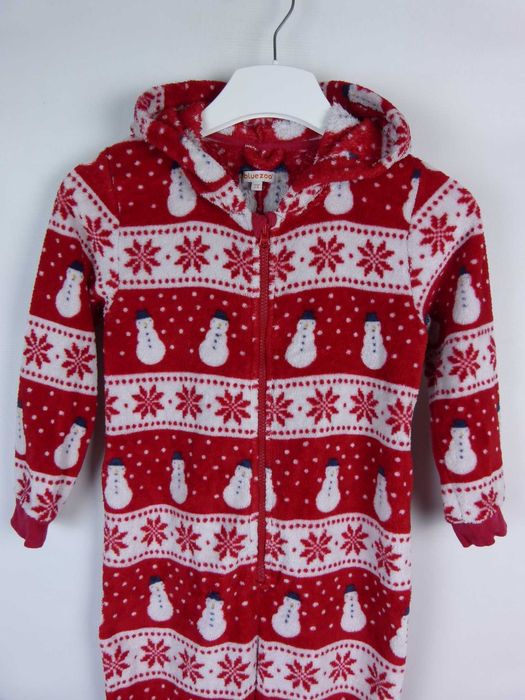 BlueZoo świąteczny pajac z polaru 7-8 lat / 128