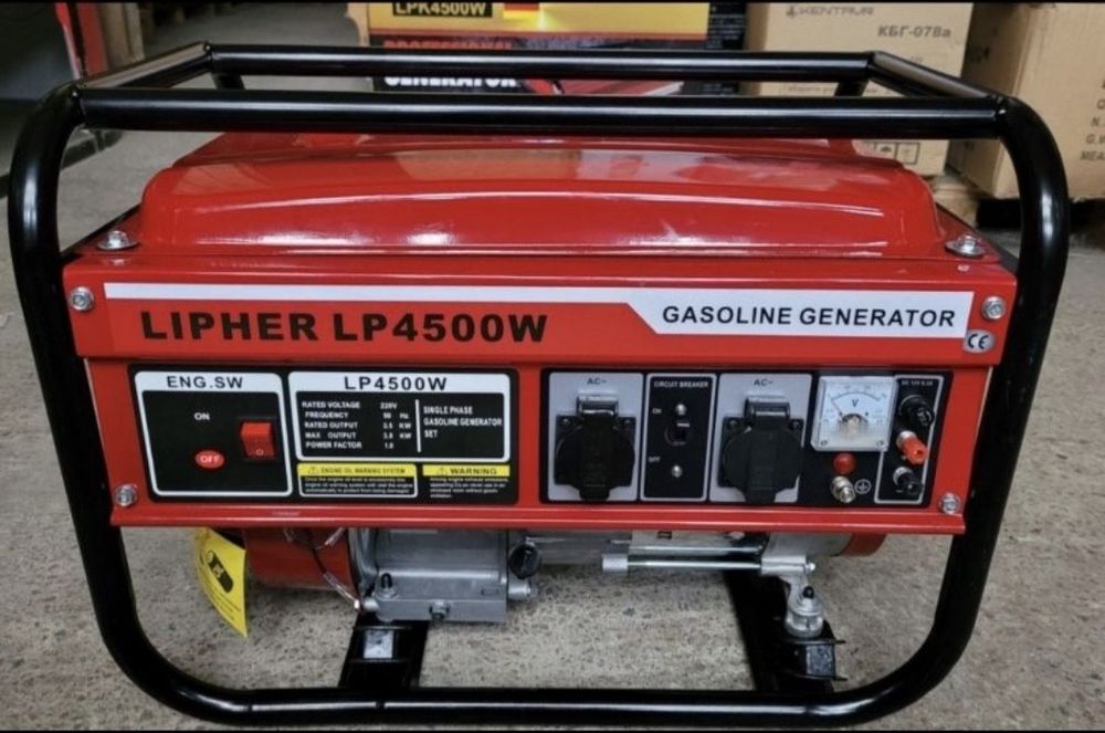 Генератори 3,8 /5,5 кВт бенз -газ / Хонда . База низькі ціни !