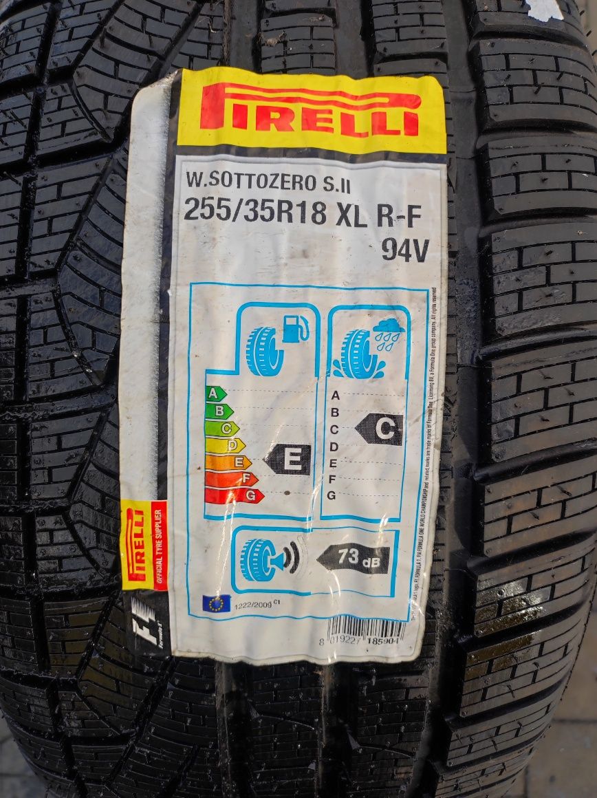 Nowa 255.35.18 Pirelli Sottozero Winter 240 Serie 2 Run Flat