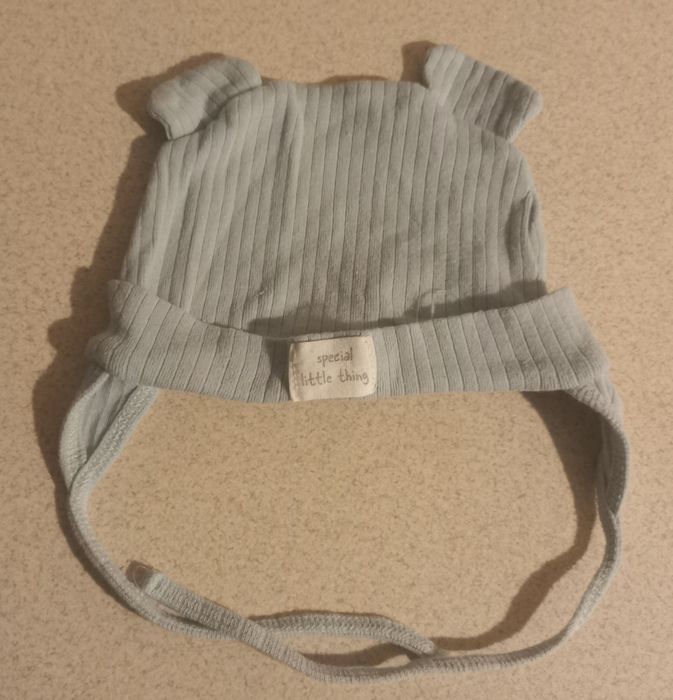 Czapka niemowlęca chłopięca rozmiar 62 cm
