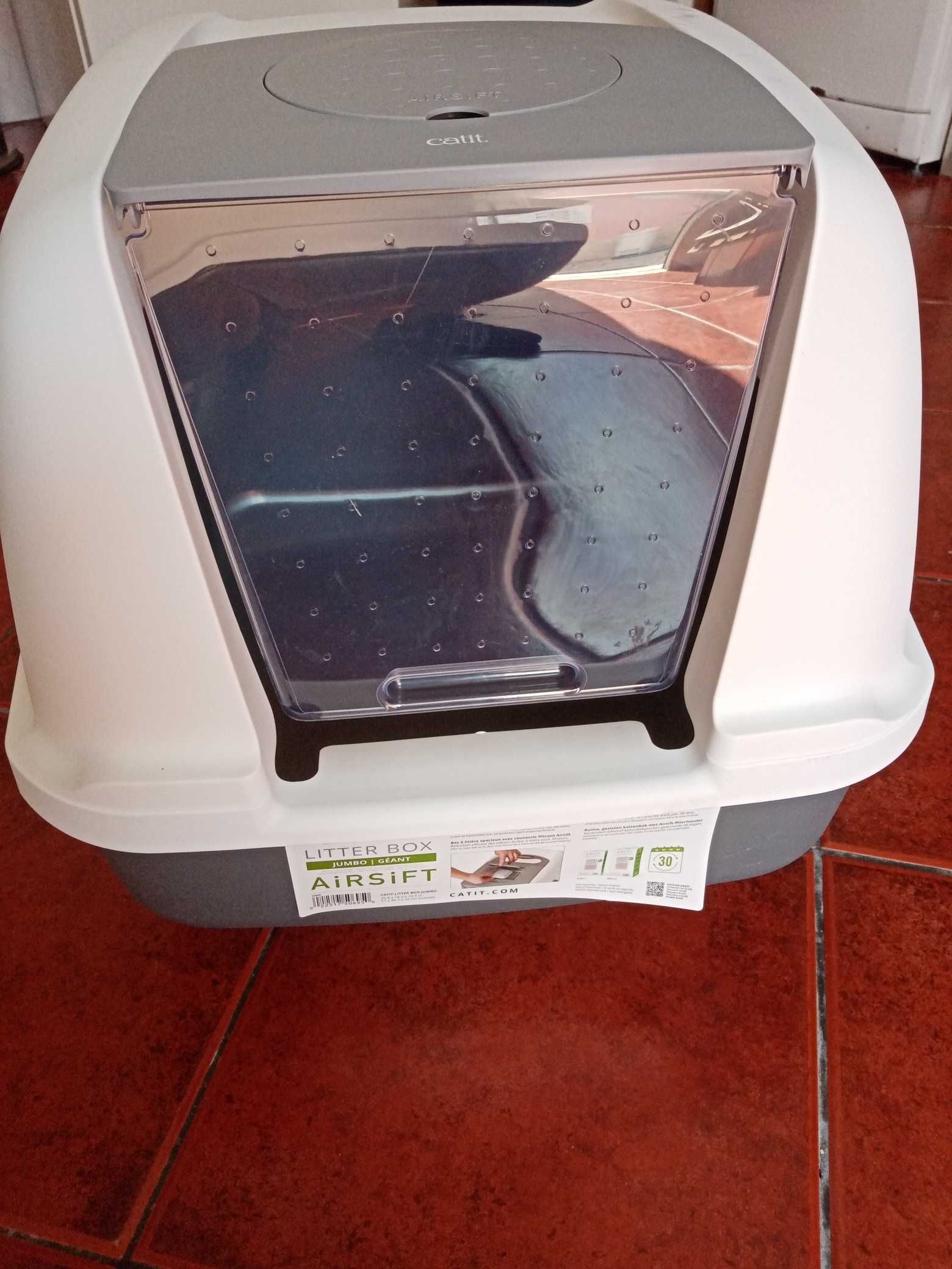 Caixa de arreia para gato