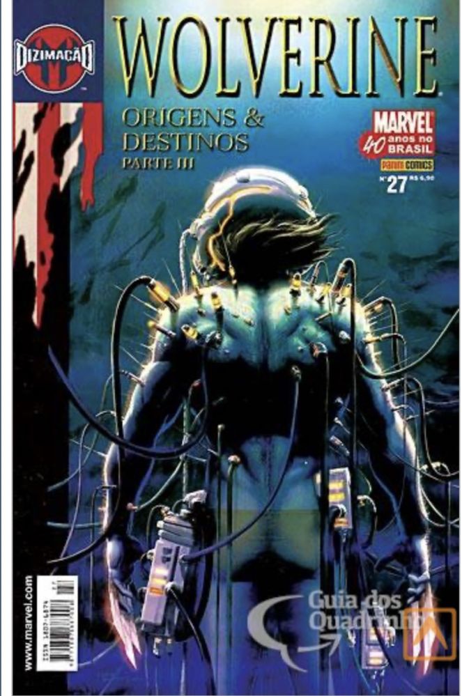 X-Men / Wolverine / Homem-Aranha / Novos Vingadores
