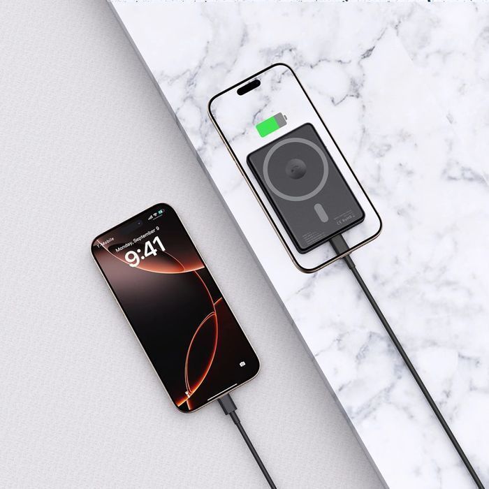 Powerbank Tech-Protect PB33 LifeMag MagSafe 5000mAH - czarny