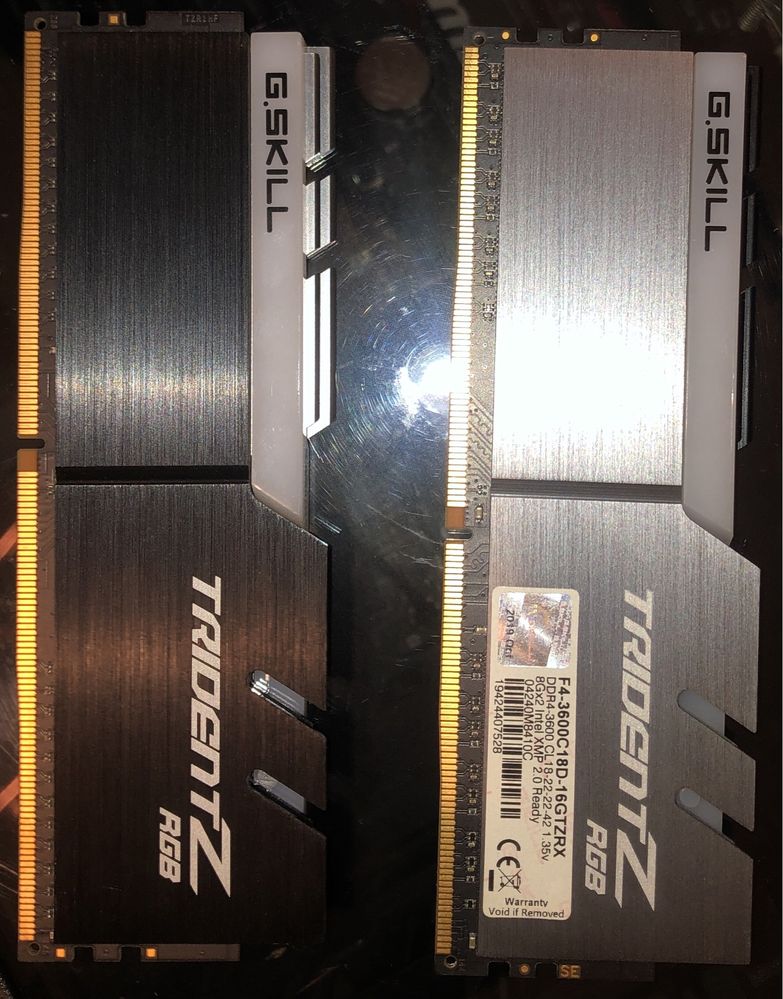 GSKILL Trident Z RGB DDR4 3600Mhz 16GB (2x8GB) CL18