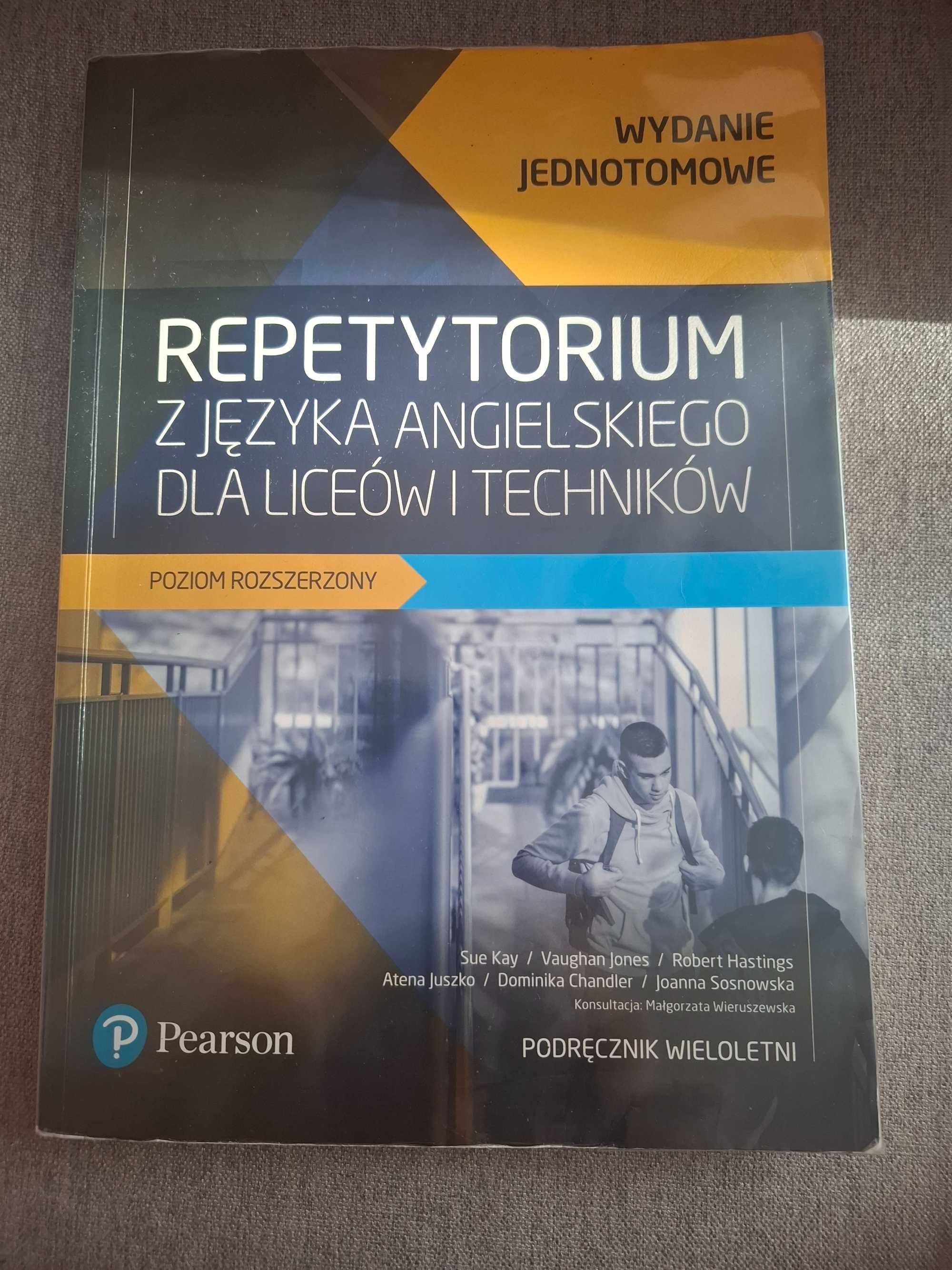 Repetytorium z języka angielskiego dla liceów i techników Pearson