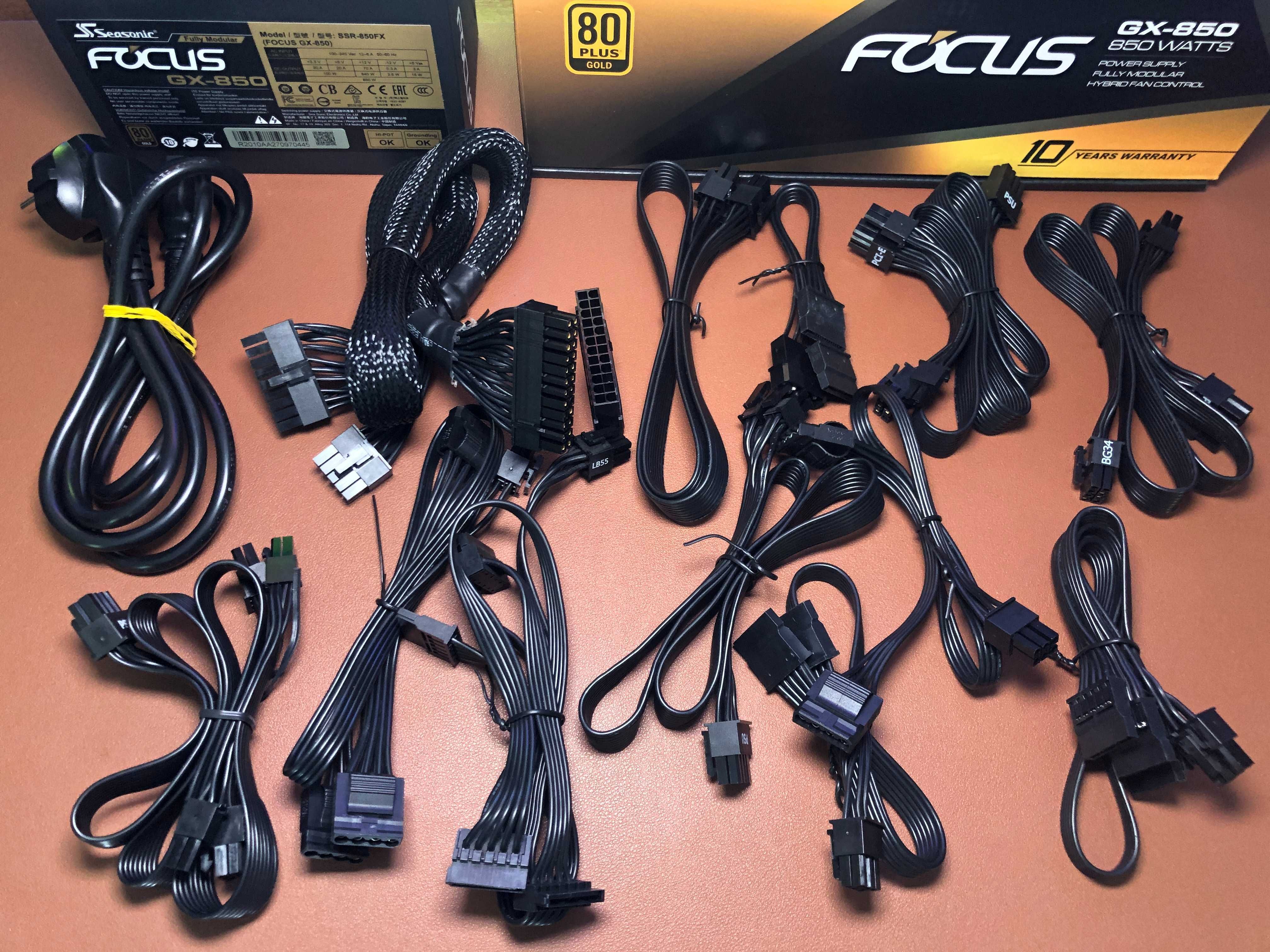 Блок живлення Seasonic Focus GX-850W Gold (SSR-850FX)