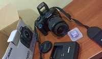KIT Máquina Fotográfica CANON EOS 1100D com lente zoom EF-S 18-55 III