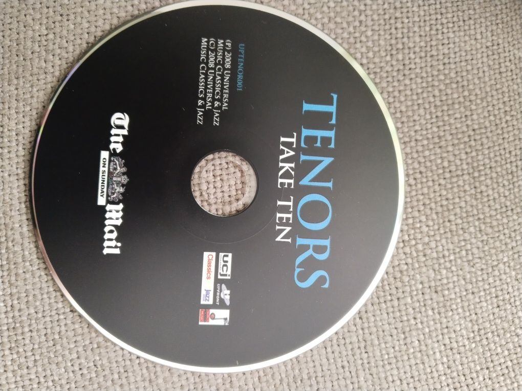 Płyta CD trzech tenorów świata