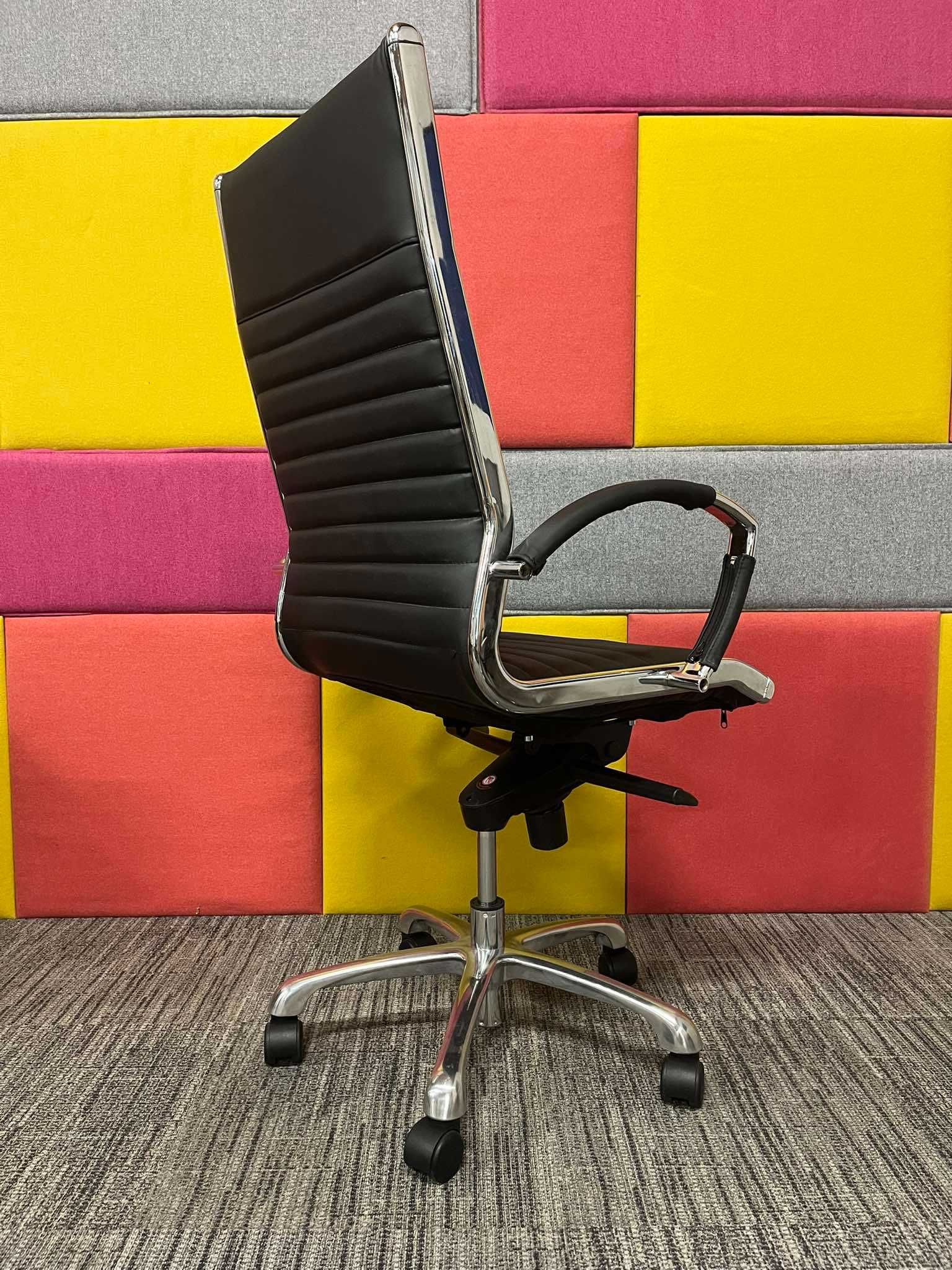 NOWY Fotel biurowy obrotowy HJH Office Parma 20 skórzany okazja!